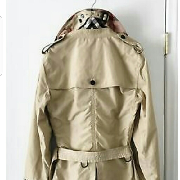 SOLD! Burberry Brit Rain Trench - Picture 2 of 6